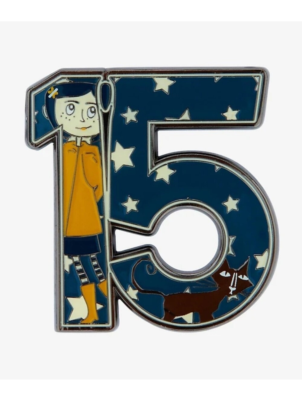 Loungefly Coraline 15th Anniversary Enamel Pin